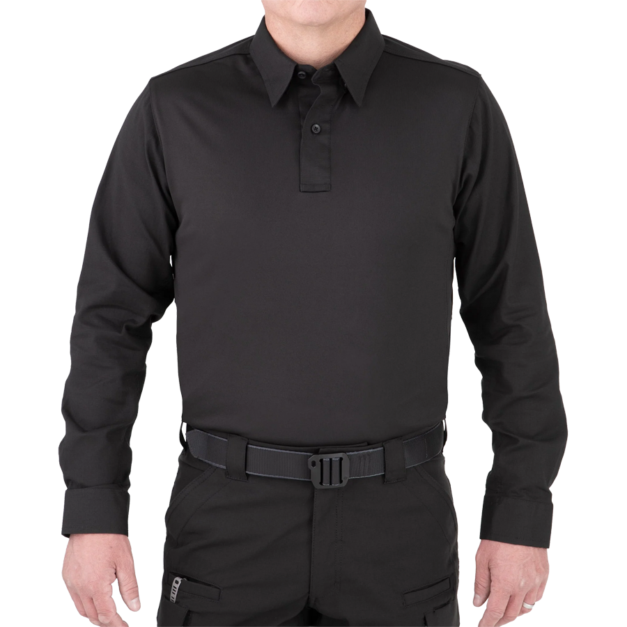 Men's V2 Pro Performance Long Sleeve Shirt - Black