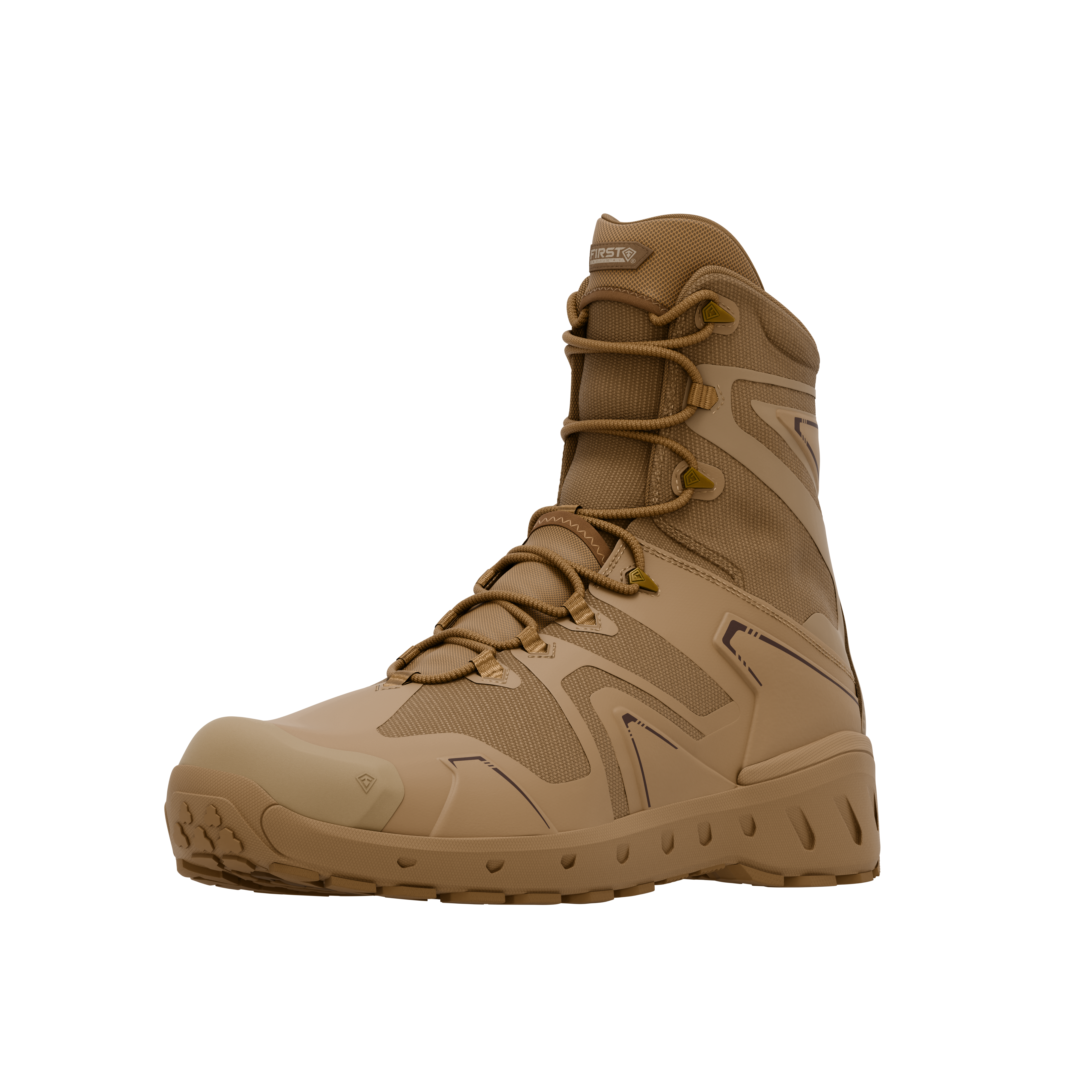 Men's 8“ AERO-TAC™ Side-Zip Boot - Coyote (Front Side)