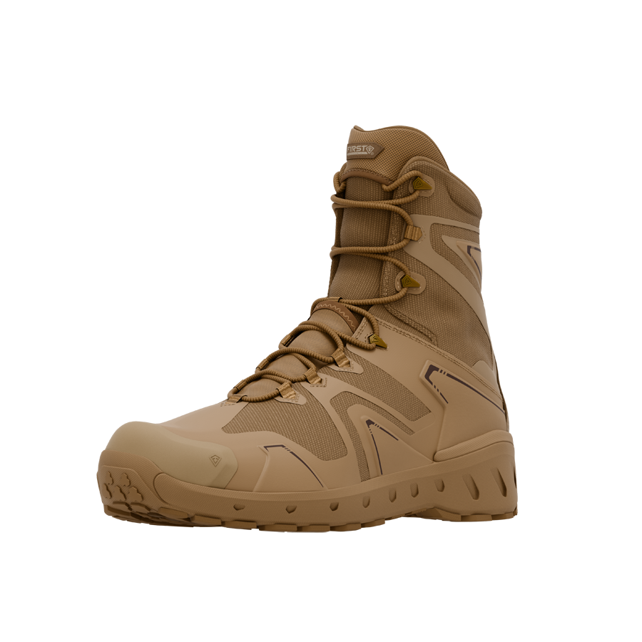 Men's 8“ AERO-TAC™ Side-Zip Boot - Coyote (Front Side)
