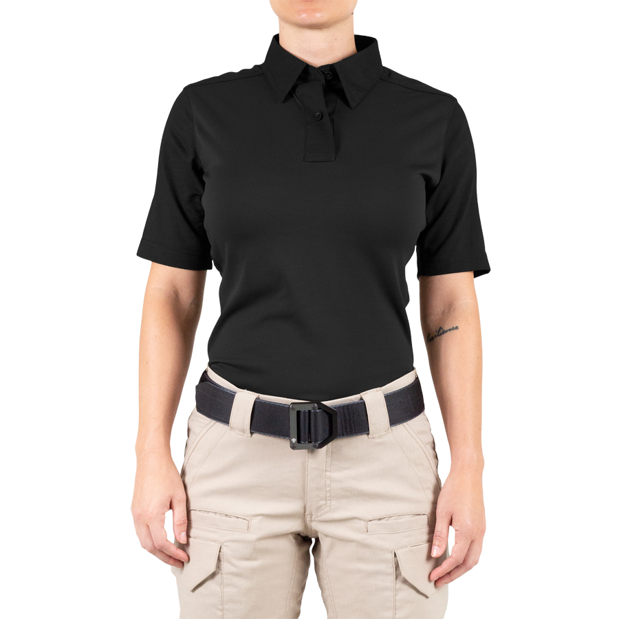 Women's V2 Pro Performance Short Sleeve Shirt - Black