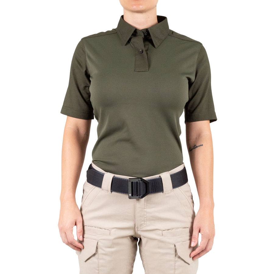Women's V2 Pro Performance Short Sleeve Shirt - OD Green