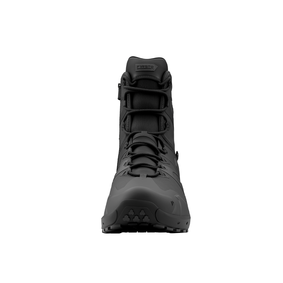 Men's 8" AERO-TAC™ H₂O Side-Zip Boot - Black (Front)