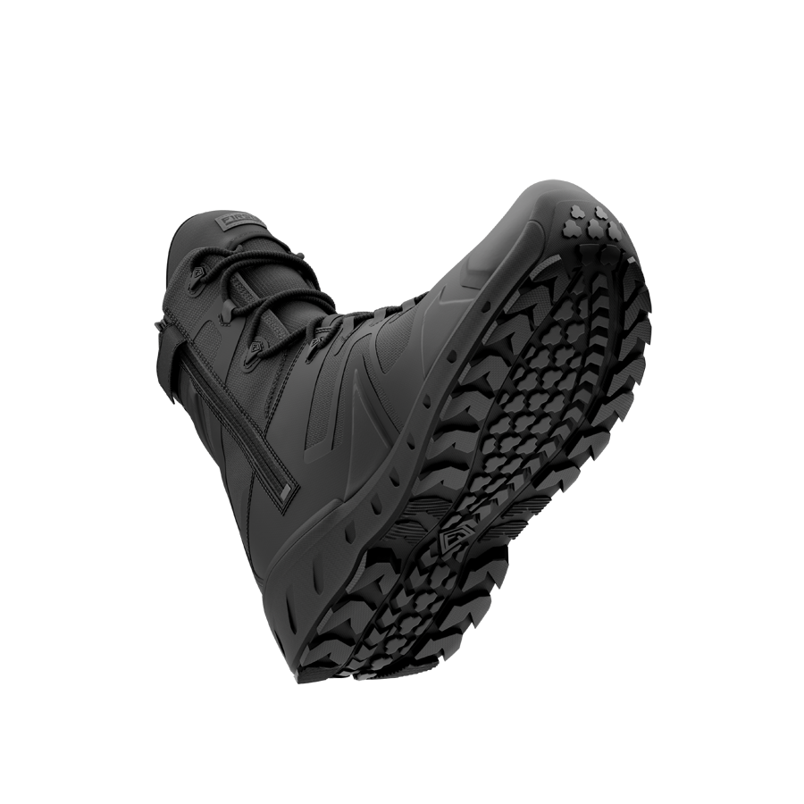 Men's 8" AERO-TAC™ H₂O Side-Zip Boot - Black (Lift)