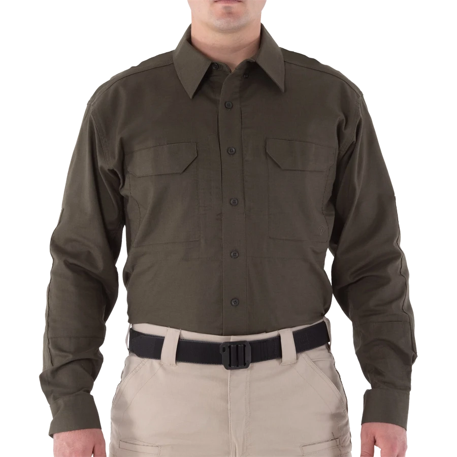 Men's V2 Tactical Long Sleeve Shirt - OD Green