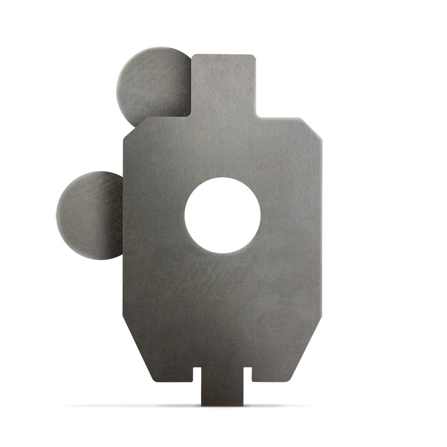 Critical Shot Reactive Steel Target - Open