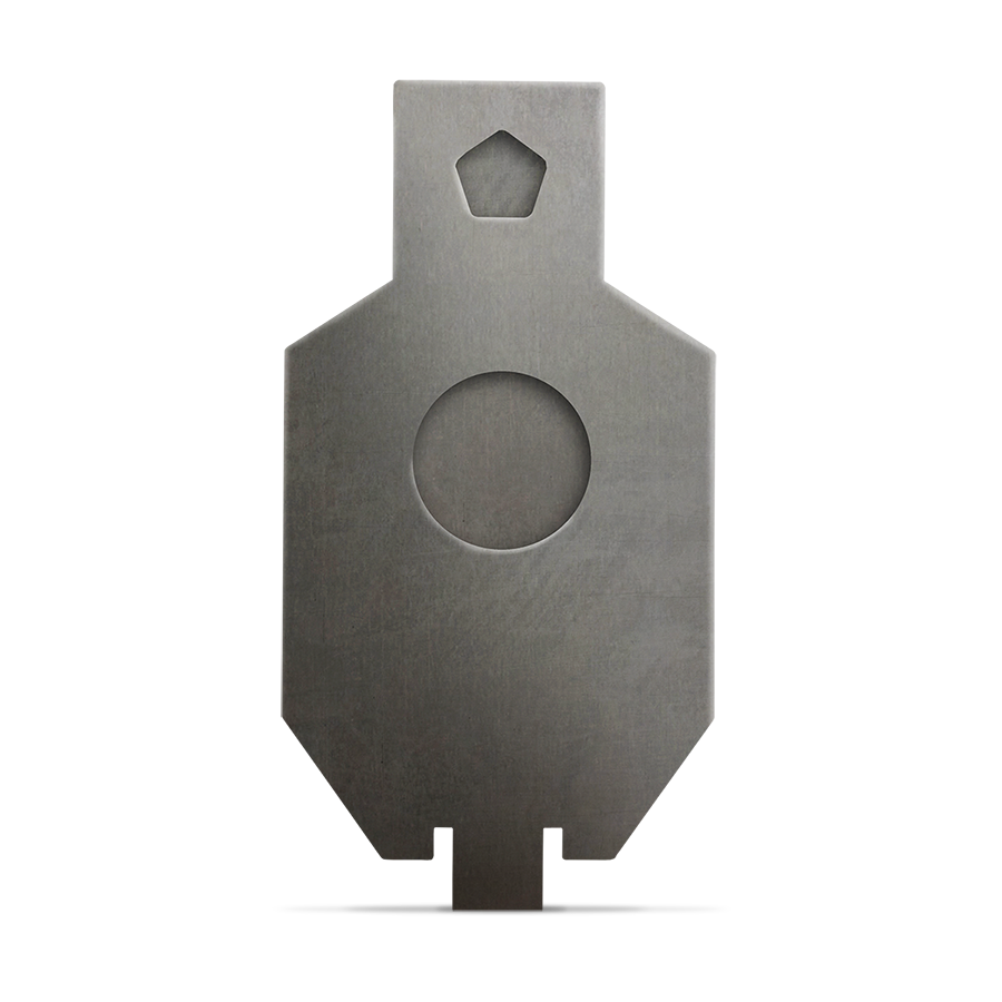 Snipers Paradise Reactive Steel Target - Closed