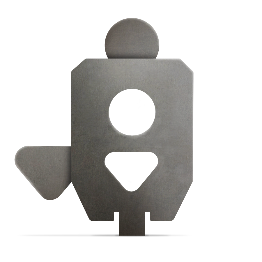Head Shot Gut Shot View A