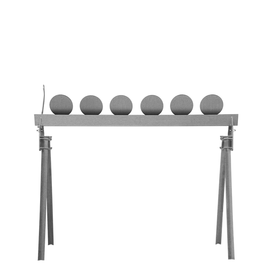 AR500 Plate Rack Reactive Steel Target