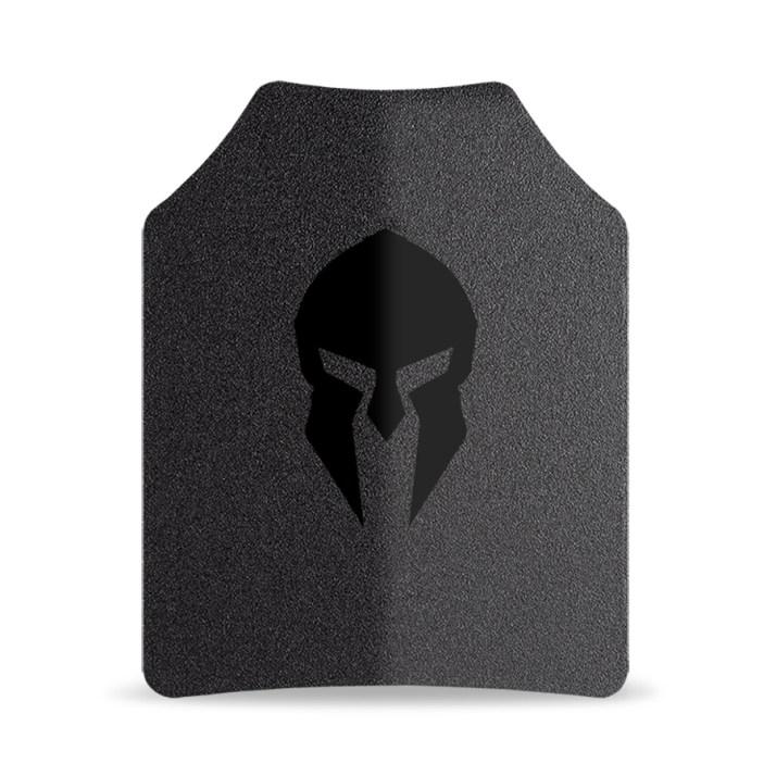 Spartan™ Omega™ AR500 Level III Steel Body Armor Plate - 11" x 14" Single Curve