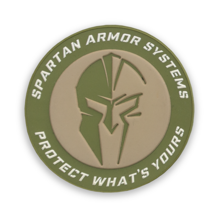 Spartan Armor System™ PVC Patch In OD/FDE