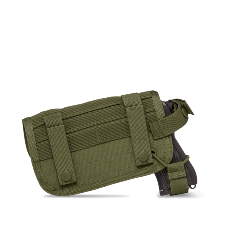 Tactical Response Kit Pistol Holster w Beretta- OD Green (Back)