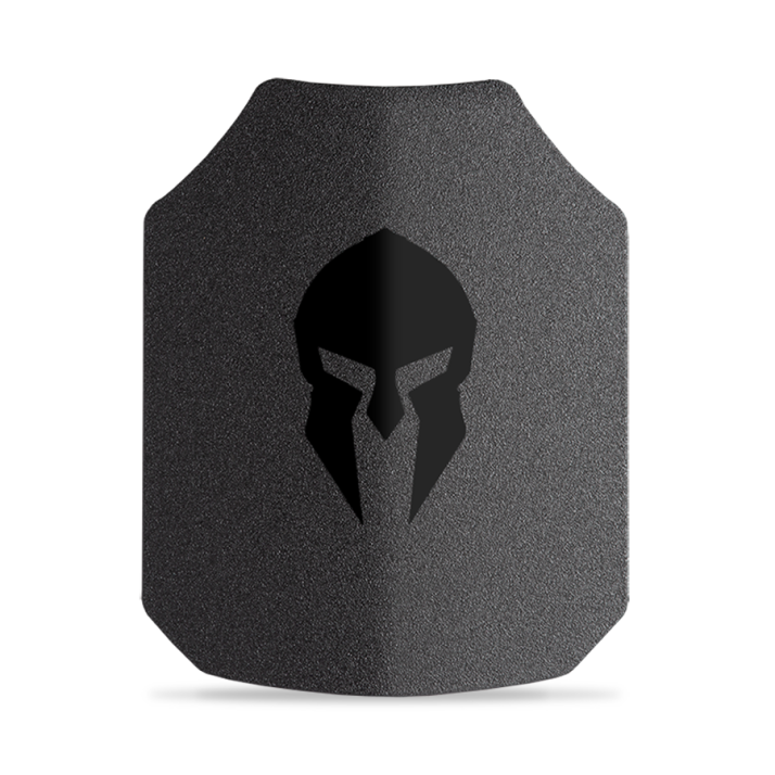 AR550 Level III+ Steel Body Armor - 11" x 14" Single Curve