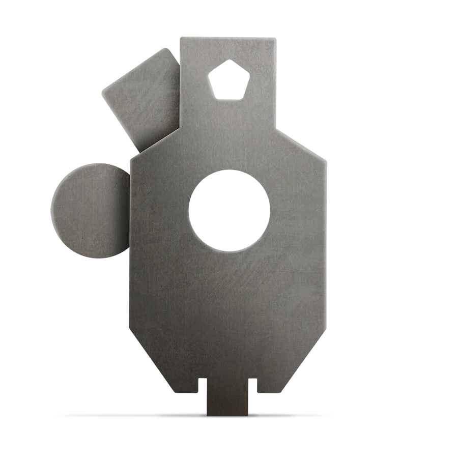 Snipers Paradise Reactive Steel Target - Open