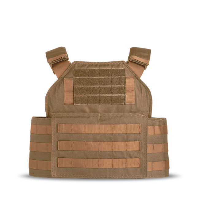 Spartan Shooters Cut Plate Carrier - Coyote Brown