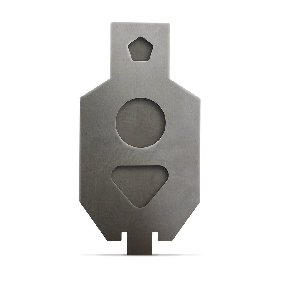 Triple Tap Reactive Steel Target - Closed