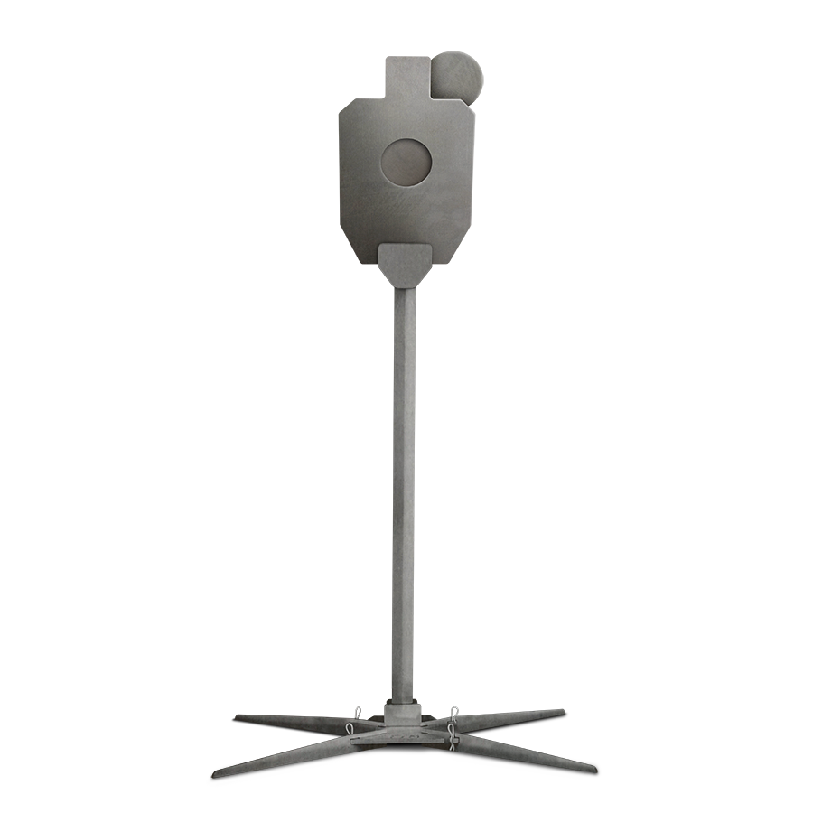Critical Shot Target View B with Stand