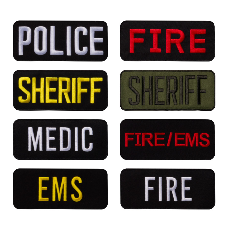 First Responder Patches