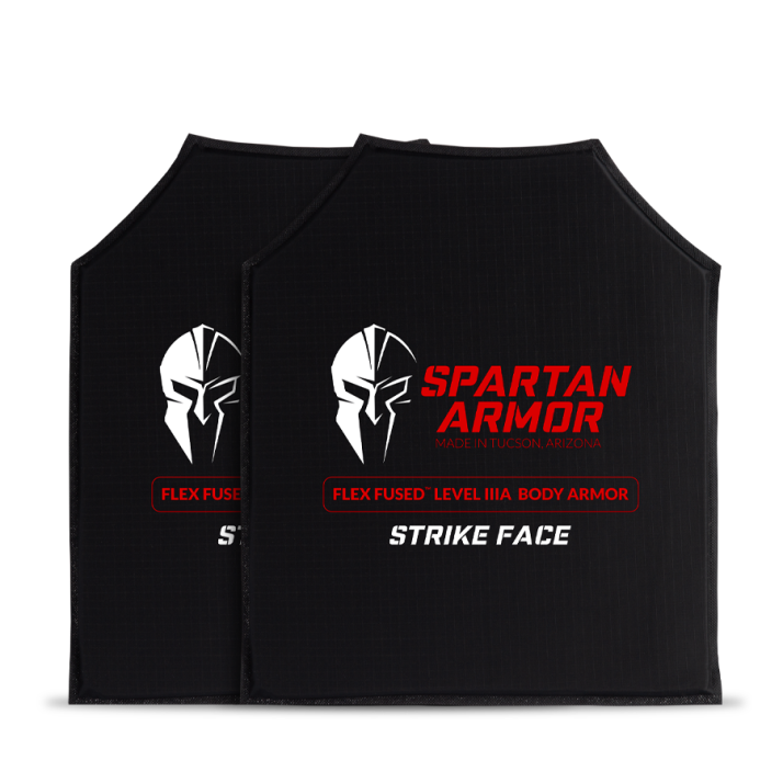 Flex Fused Core™ Level IIIA Body Armor - 10" x 12" Shooters Cut DOUBLE