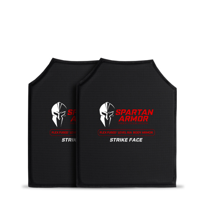 Flex Fused Core™ Level IIIA Body Armor - 8" x 10" Shooters Cut DOUBLE