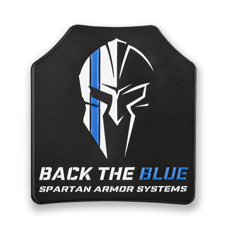 Back the Blue Spartan Armor Systems™ Morale Patch
