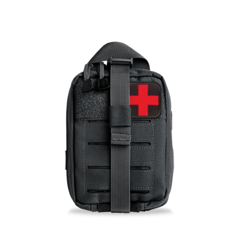 Advanced Individual First Aid Kit - Black