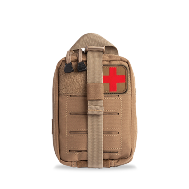 Advanced Individual First Aid Kit - Coyote Brown