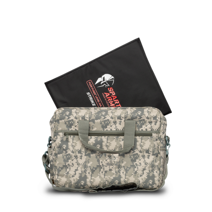 Flexed Fused Core™ Backpack Armor Panel with Camo Carry Bag