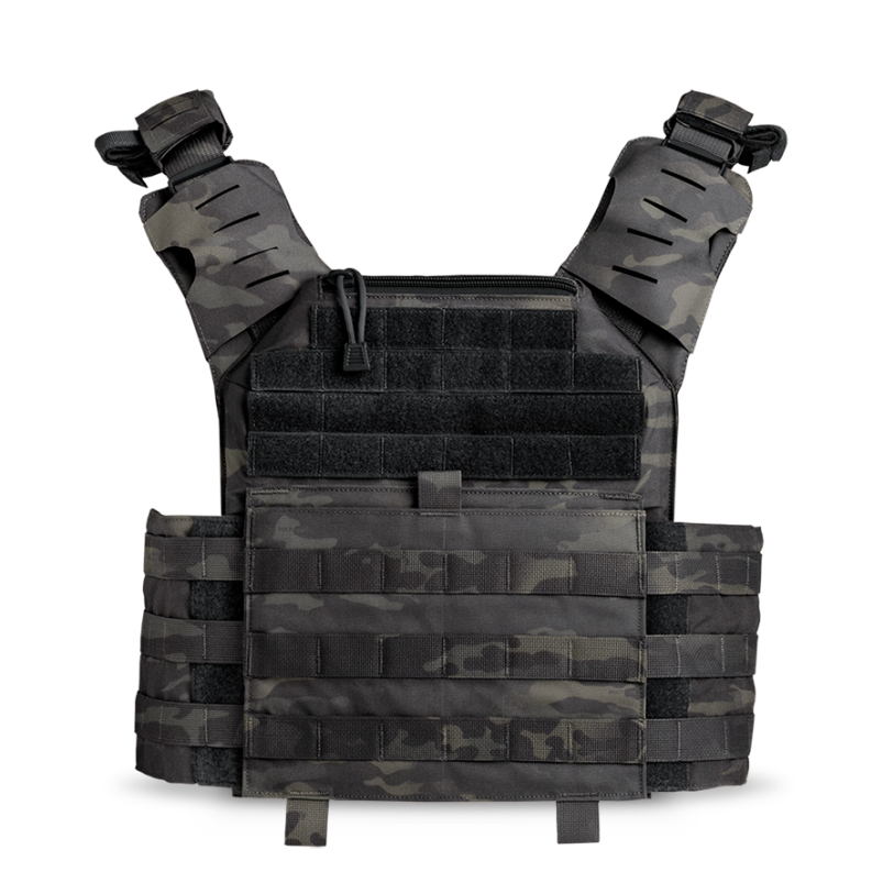 Leonidas USA Made Plate Carrier - MultiCam® Black