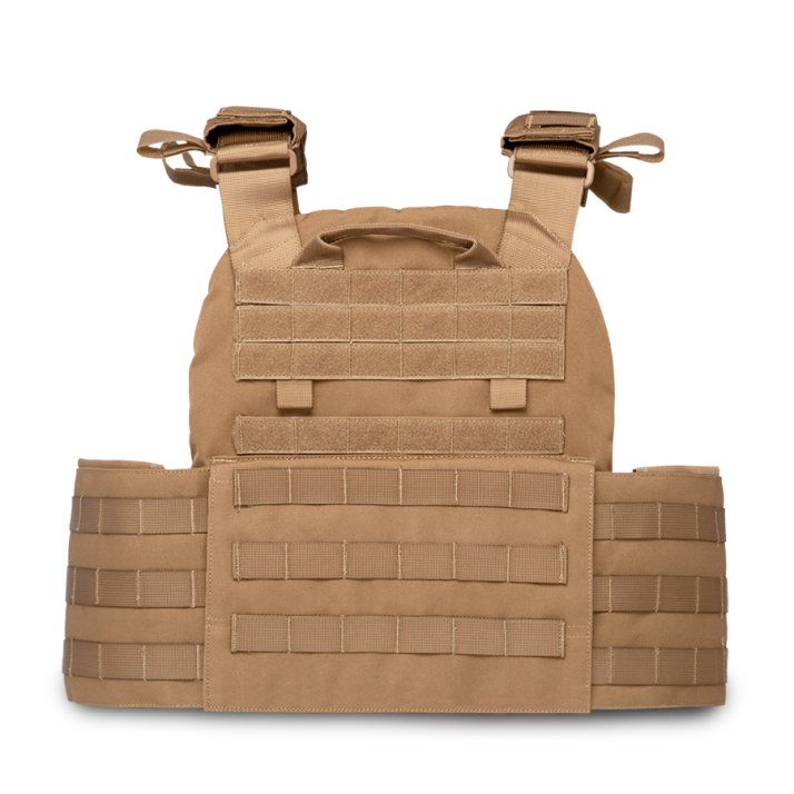 Legion Gen 2 Plate Carrier - Coyote Brown (Back)