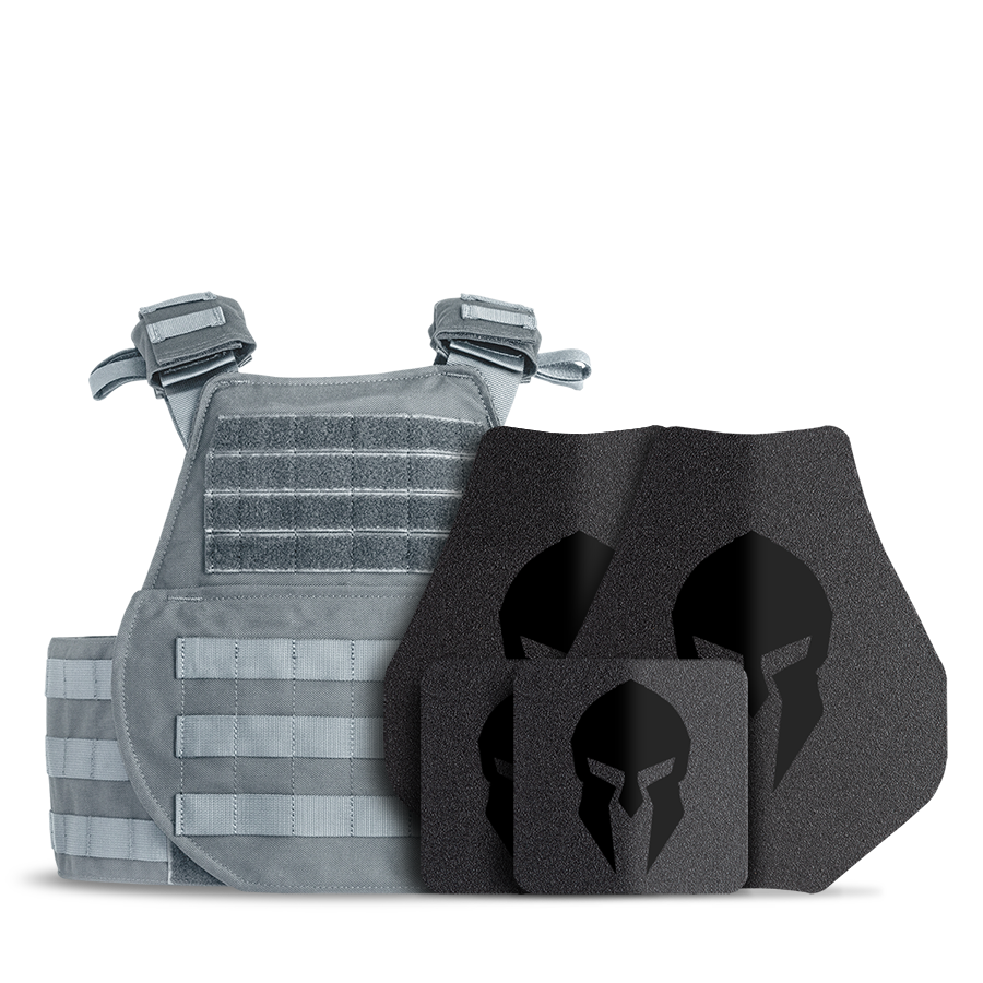 Spartan™ Omega™ AR500 Sentinel High Mobility Body Armor Package - Gray