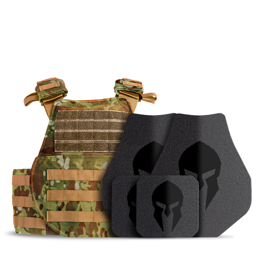 AR550 Sentinel High Mobility Body Armor Package - MultiCam