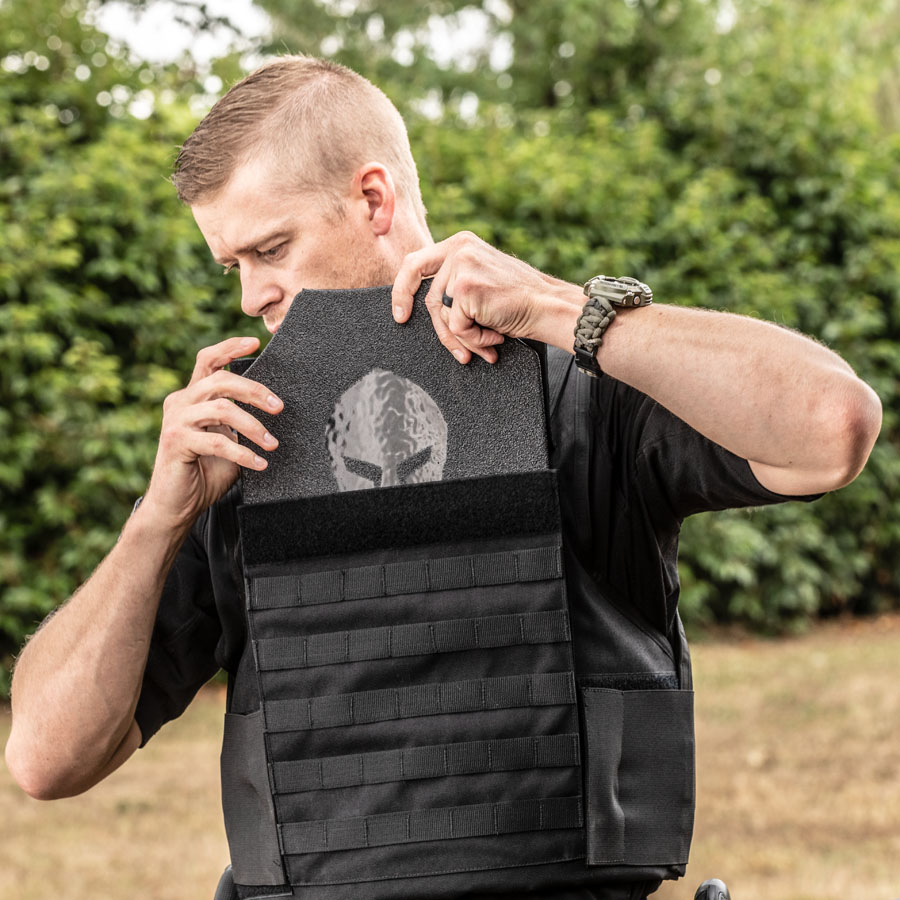 Spartan Armor Systems Level IIIA Tactical Wraparound Bod Armor Vest (Lifestyle)