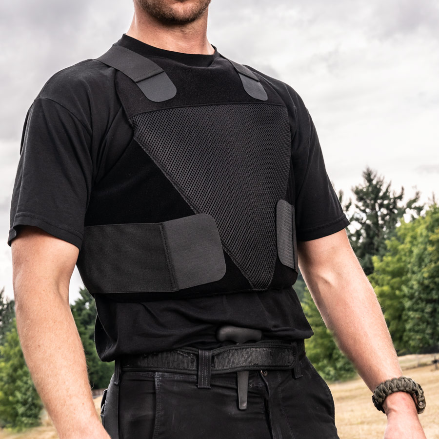 Spartan Armor Systems® Concealment Level IIIA Wraparound Body Armor Vest (Lifestyle)
