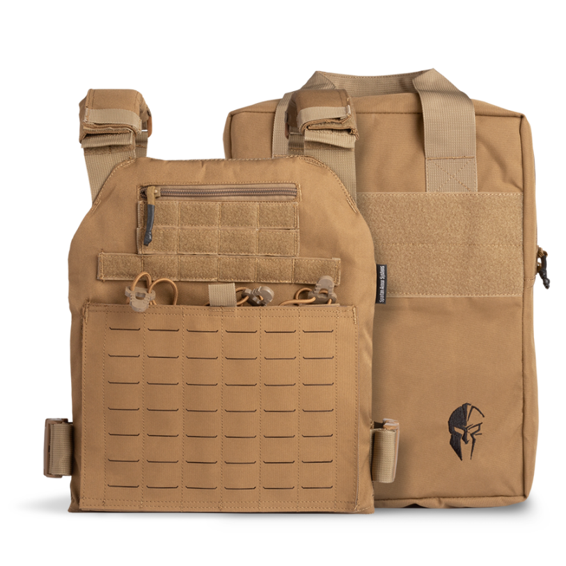 Tactical Response Plate Carrier - Coyote Brown (Bag Included)
