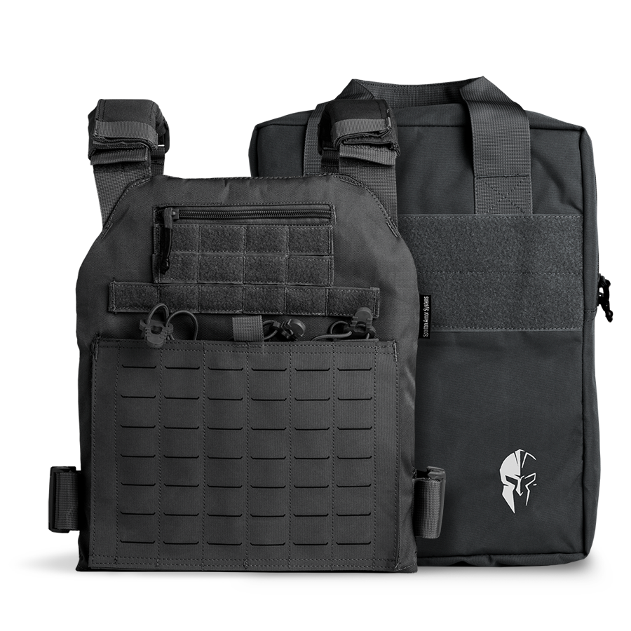 Tactical Response Plate Carrier - Black (Bag Included)