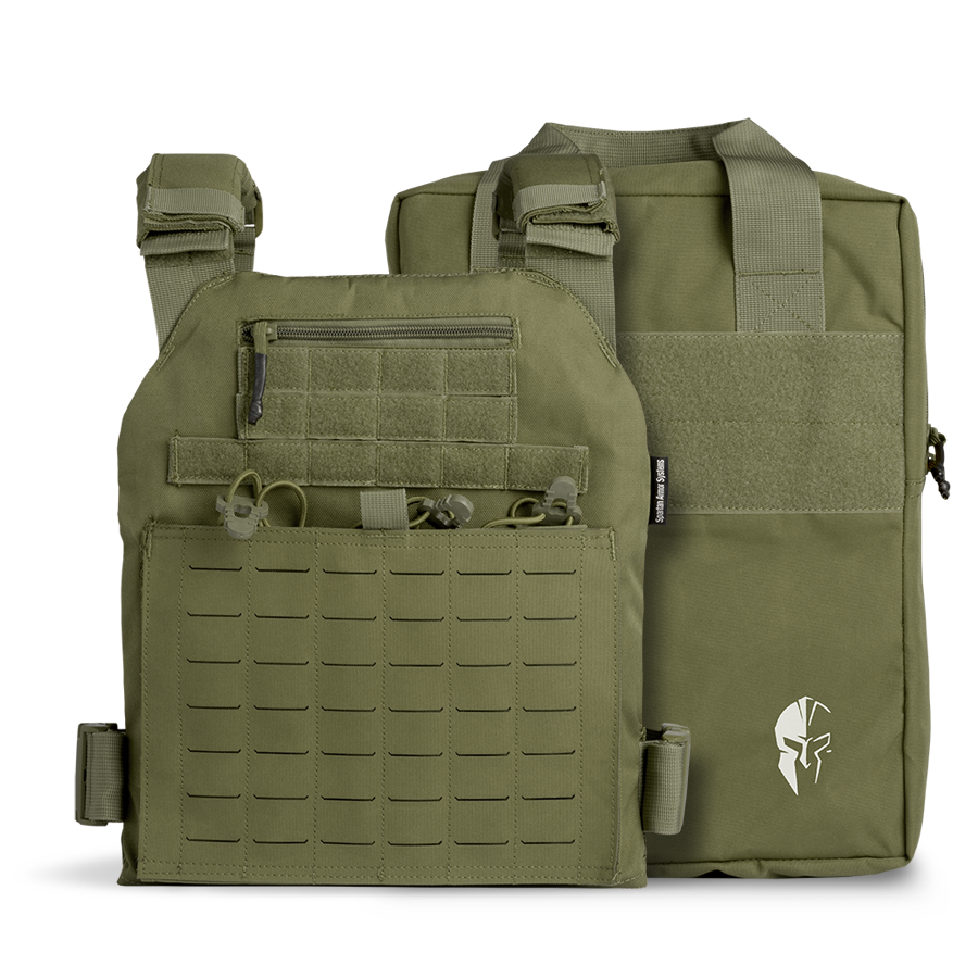 Tactical Response Plate Carrier - OD Green (Bag Included)
