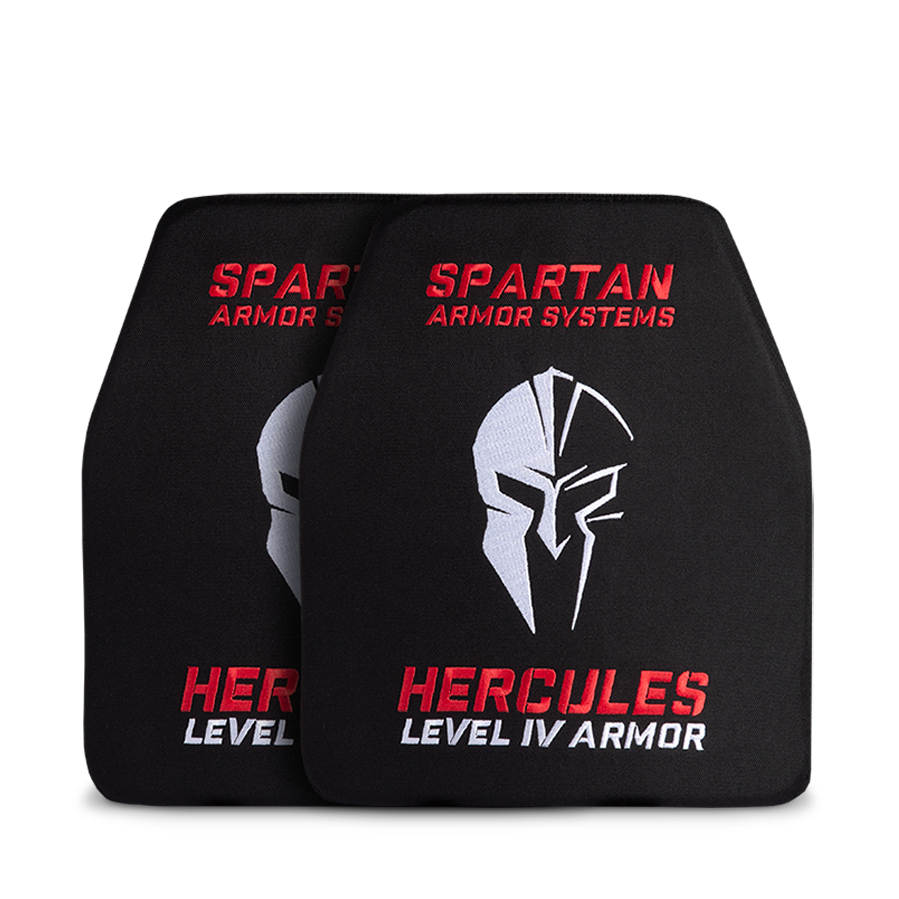 Hercules Ceramic Level IV Body Armor Plate - Spartan Armor Systems® DOUBLE