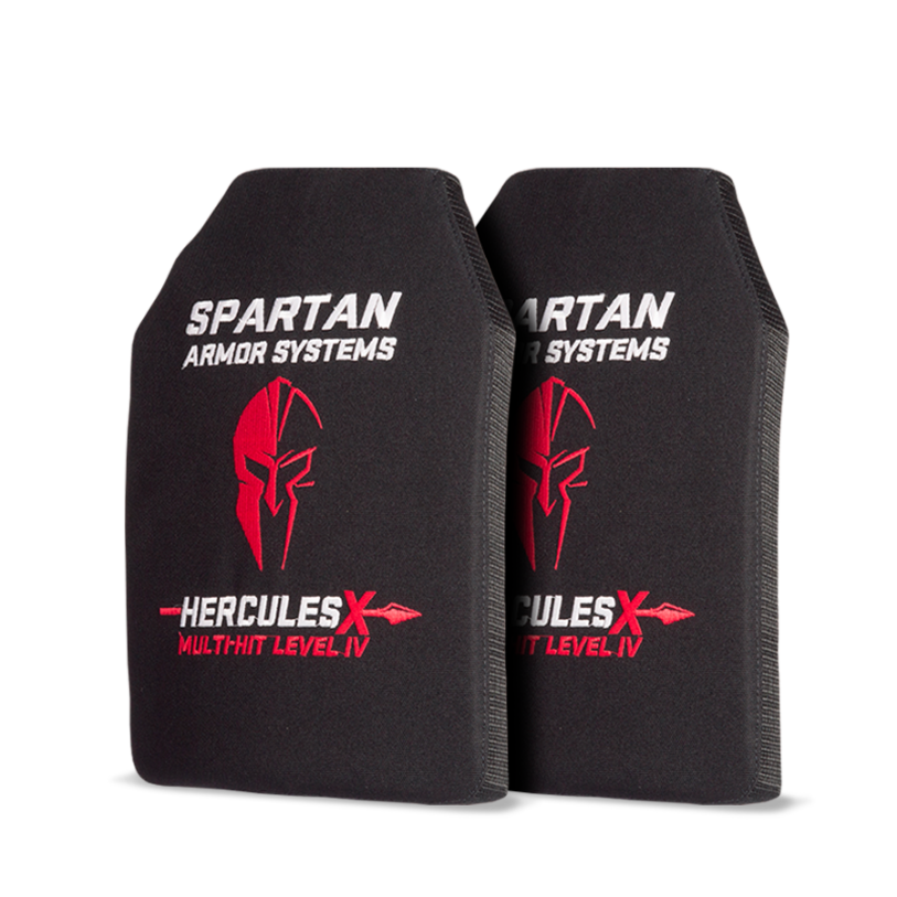 Hercules Xtreme Level IV Multi-Hit Ceramic Body Armor DOUBLE LT