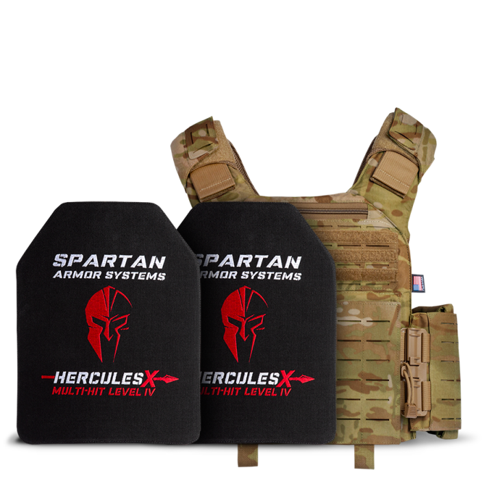 Leonidas Legend with Hercules Xtreme Level IV Body Armor Package - MultiCam®