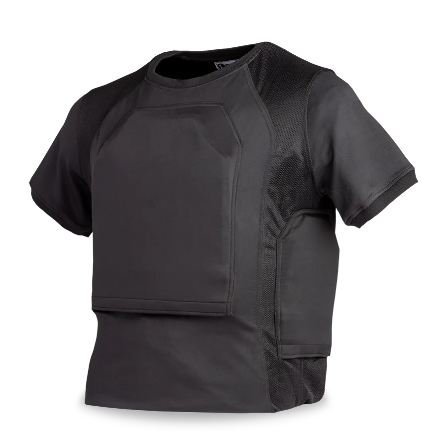 Executive Protection Shirt Left Angle - Black