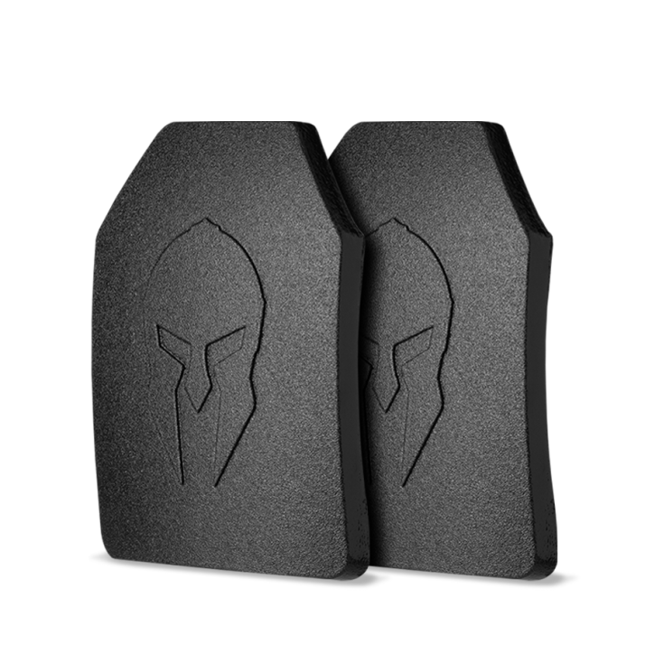 Elaphros Gen 2 Lightweight Composite Body Armor DOUBLE - Medium ESAPI 9.5" x 12.5" (Facing Left)