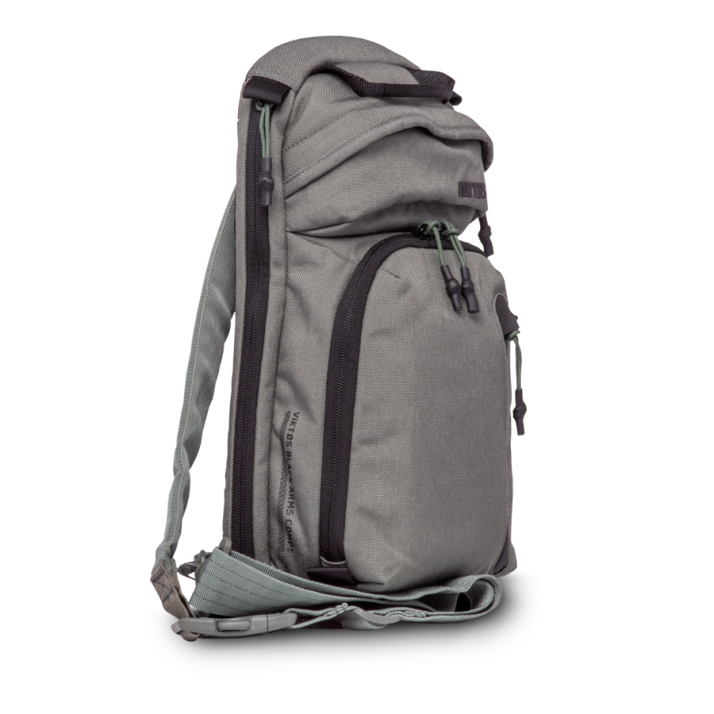 VIKTOS Upscale 3 CCW Slingbag (Greyman) - Front Facing Right - Spartan Armor Systems®