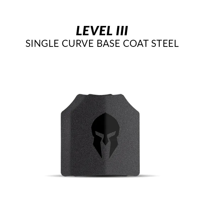 Level III Spartan™ Omega™ AR500 Steel Body Armor - Set of Two