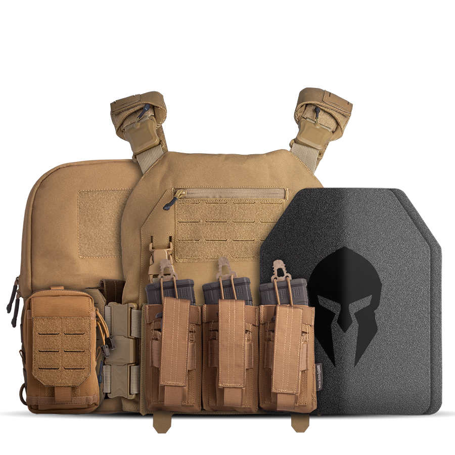 Titan Steel Level III+ Loadout - Coyote Brown