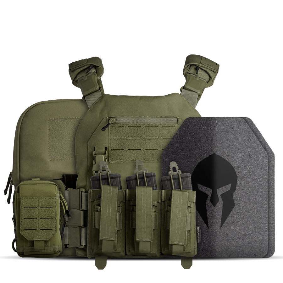 Titan Steel Level III+ Loadout - OD Green