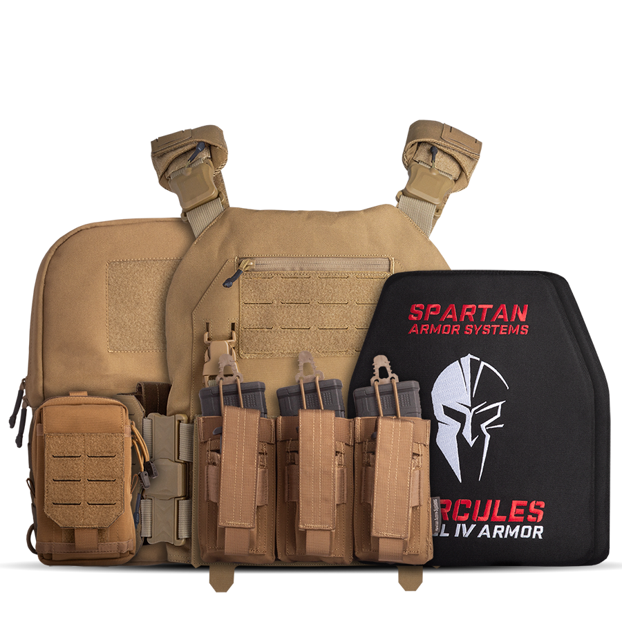 Level IV Titan Ceramic Loadout - Coyote Brown