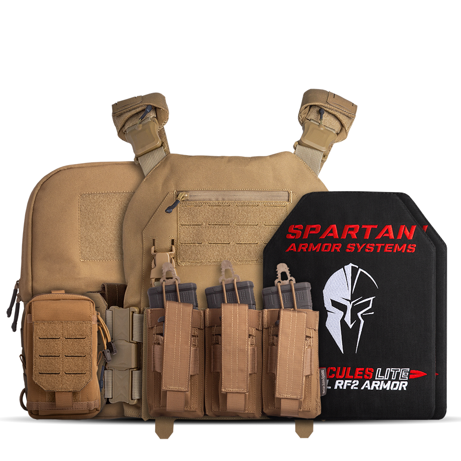 Level III+ Titan Ceramic Loadout - Coyote Brown
