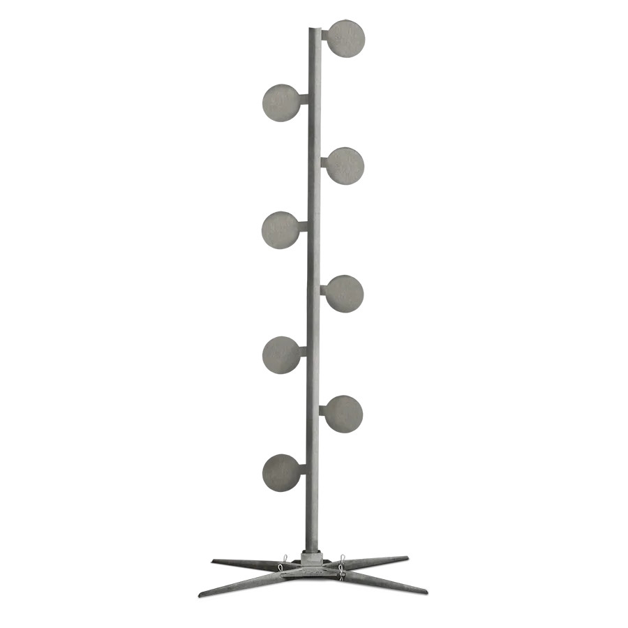 The Target Man Dueling Tree Steel Shooting Target - 8 Paddle Kit