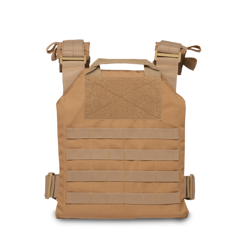 Hydra Lightweight Plate Carrier - Coyote Brown (Back)