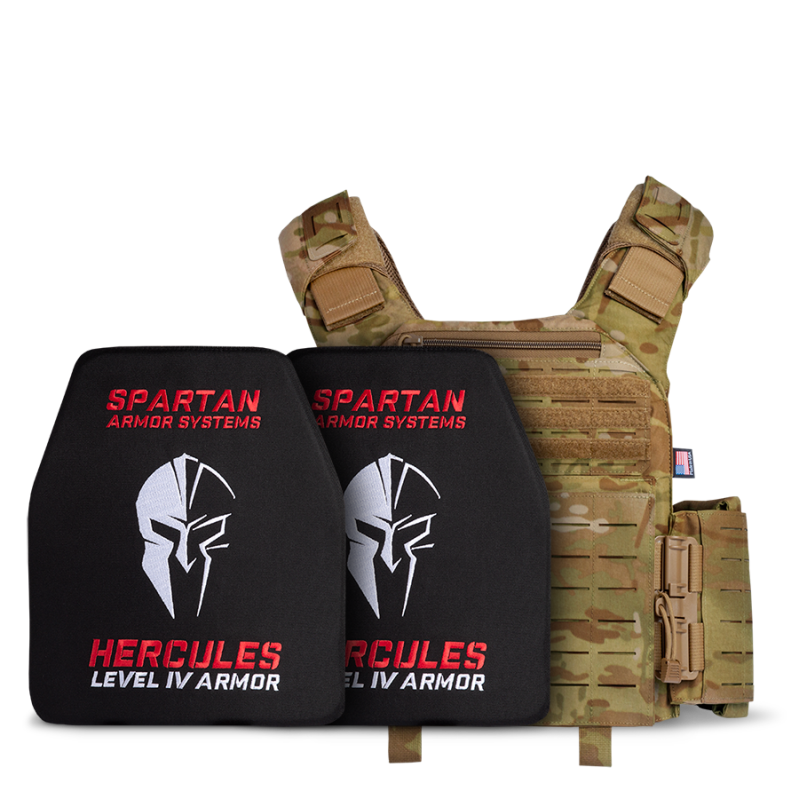 Leonidas Legend with Hercules Level IV Body Armor Package - MultiCam®